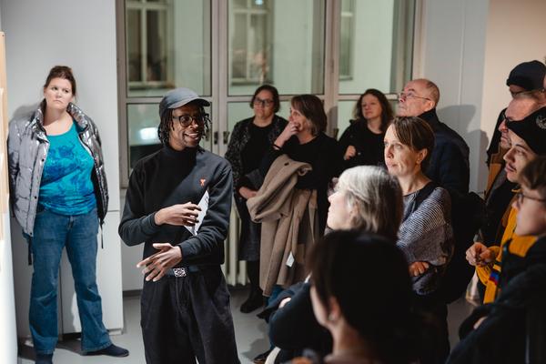 Talking through Weibel – Führung, Keynote &amp; Discussion (Angewandte Interdisciplinary Lab, 14.11.2025) Foto: eSeL.at - Robert Puteanu