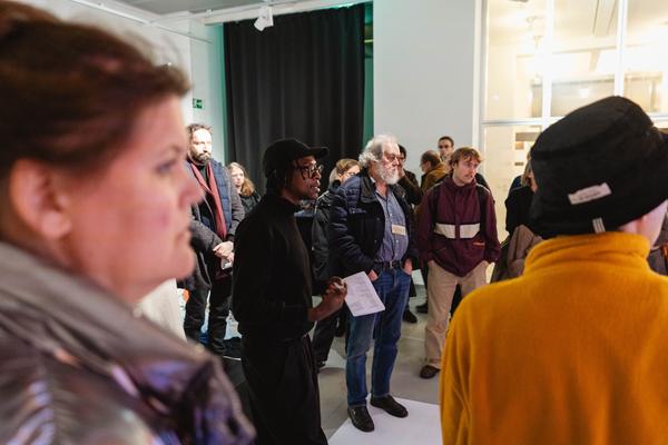 Talking through Weibel – Führung, Keynote &amp; Discussion (Angewandte Interdisciplinary Lab, 14.11.2025) Foto: eSeL.at - Robert Puteanu