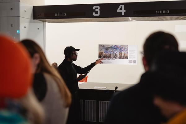 Talking through Weibel – Führung, Keynote &amp; Discussion (Angewandte Interdisciplinary Lab, 14.11.2025) Foto: eSeL.at - Robert Puteanu