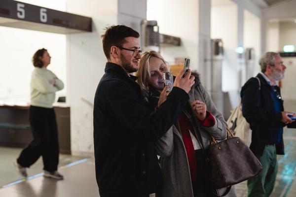 Talking through Weibel – Führung, Keynote &amp; Discussion (Angewandte Interdisciplinary Lab, 14.11.2025) Foto: eSeL.at - Robert Puteanu