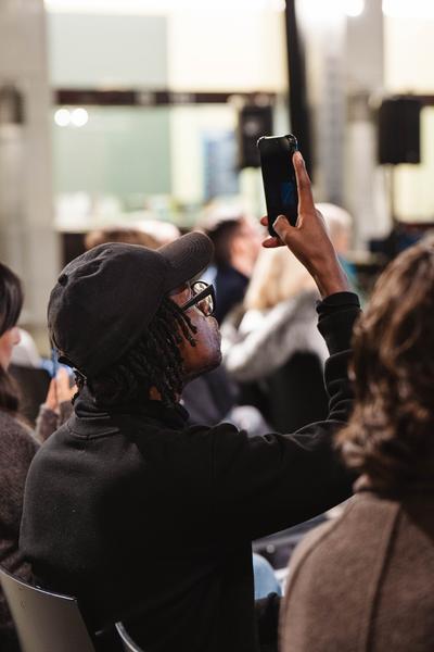 Talking through Weibel – Führung, Keynote &amp; Discussion (Angewandte Interdisciplinary Lab, 14.11.2025) Foto: eSeL.at - Robert Puteanu