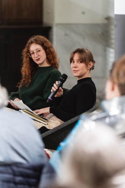 Talking through Weibel – Führung, Keynote &amp; Discussion (Angewandte Interdisciplinary Lab, 14.11.2025) Foto: eSeL.at - Robert Puteanu