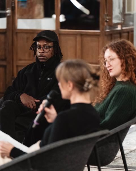 Talking through Weibel – Führung, Keynote &amp; Discussion (Angewandte Interdisciplinary Lab, 14.11.2025) Foto: eSeL.at - Robert Puteanu