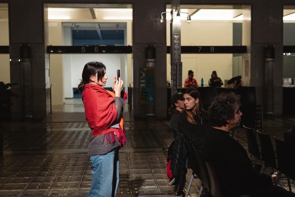 Talking through Weibel – Führung, Keynote &amp; Discussion (Angewandte Interdisciplinary Lab, 14.11.2025) Foto: eSeL.at - Robert Puteanu