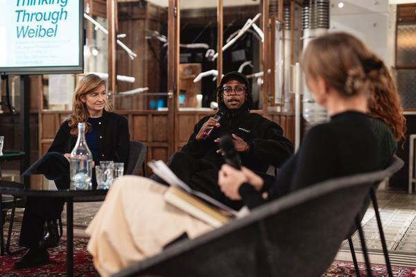 Talking through Weibel – Führung, Keynote &amp; Discussion (Angewandte Interdisciplinary Lab, 14.11.2025) Foto: eSeL.at - Robert Puteanu