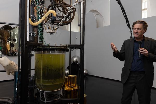 Thomas Feuerstein "METABOLICA" (MQ Freiraum &amp; MQ Salon, 18.9.2025 - 1.2.2026) Foto: eSeL.at - Lorenz Seidler