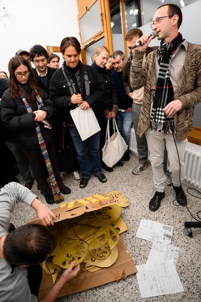 Till Megerle, Limb Loosener - Vienna Art Book Fair (SCHLEUSE, 18.10.2025) Foto: eSeL.at - Joanna Pianka