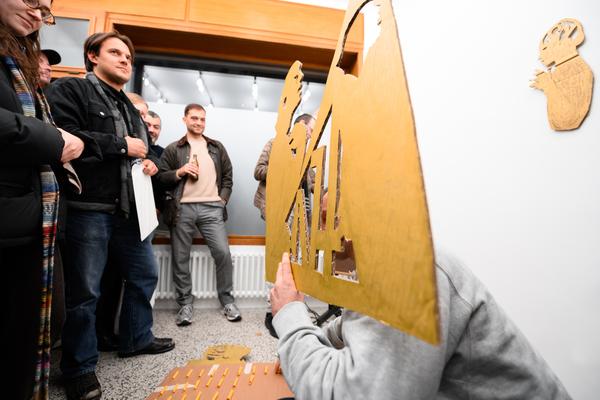 Till Megerle, Limb Loosener - Vienna Art Book Fair (SCHLEUSE, 18.10.2025) Foto: eSeL.at - Joanna Pianka