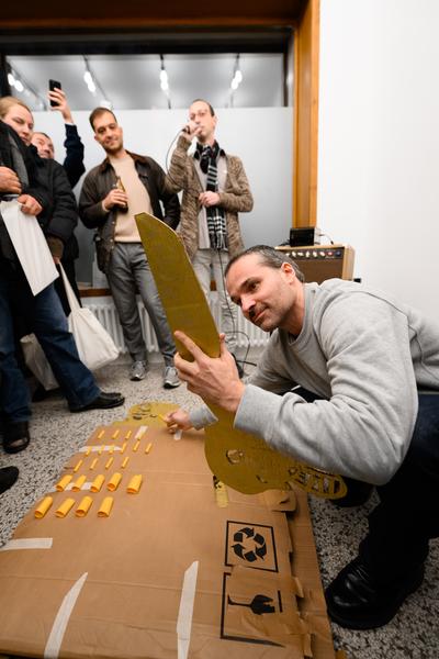 Till Megerle, Limb Loosener - Vienna Art Book Fair (SCHLEUSE, 18.10.2025) Foto: eSeL.at - Joanna Pianka