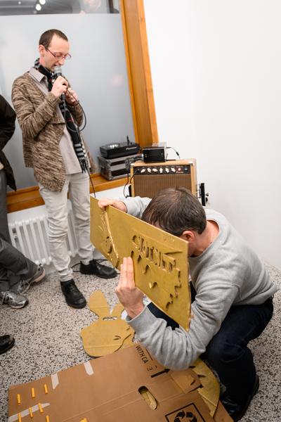 Till Megerle, Limb Loosener - Vienna Art Book Fair (SCHLEUSE, 18.10.2025) Foto: eSeL.at - Joanna Pianka