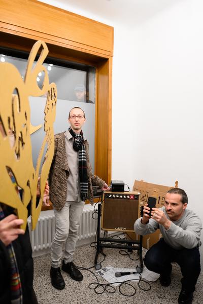 Till Megerle, Limb Loosener - Vienna Art Book Fair (SCHLEUSE, 18.10.2025) Foto: eSeL.at - Joanna Pianka