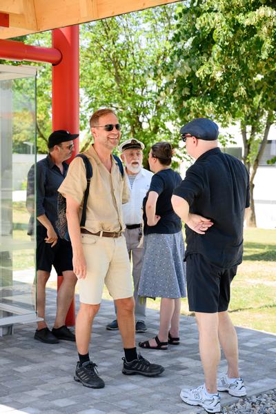 Tracing Spaces - Bus Stop Orth (Orth an der Donau, 27.06.2026) Foto: Joanna Pianka