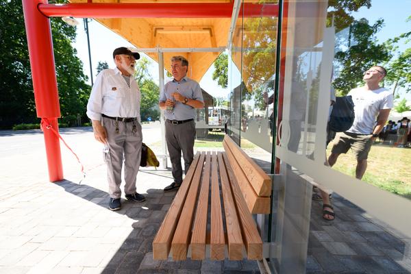 Tracing Spaces - Bus Stop Orth (Orth an der Donau, 27.06.2026) Foto: Joanna Pianka