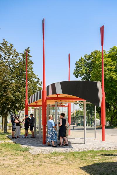 Tracing Spaces - Bus Stop Orth (Orth an der Donau, 27.06.2026) Foto: Joanna Pianka