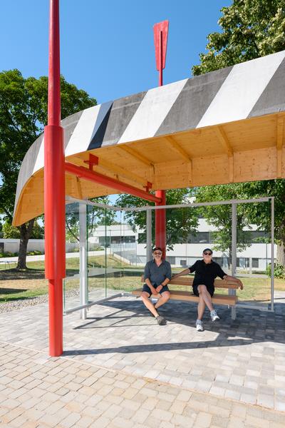 Tracing Spaces - Bus Stop Orth (Orth an der Donau, 27.06.2026) Foto: Joanna Pianka