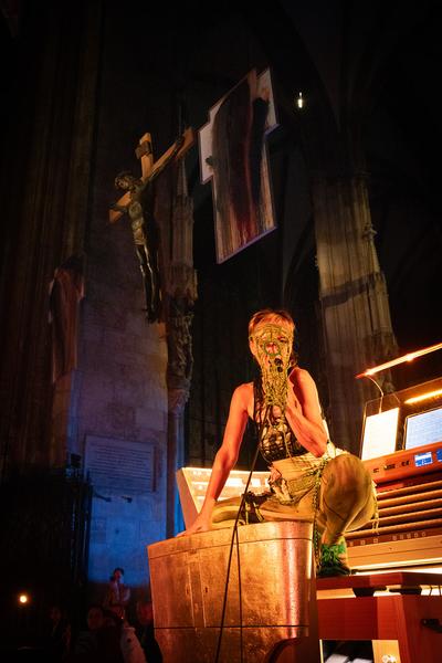 Musik Theater Tage Wien: Uchronia – was wäre wann (Stephansdom, 17.9- 23.9.2026) Foto: eSeL.at - Lorenz Seidler