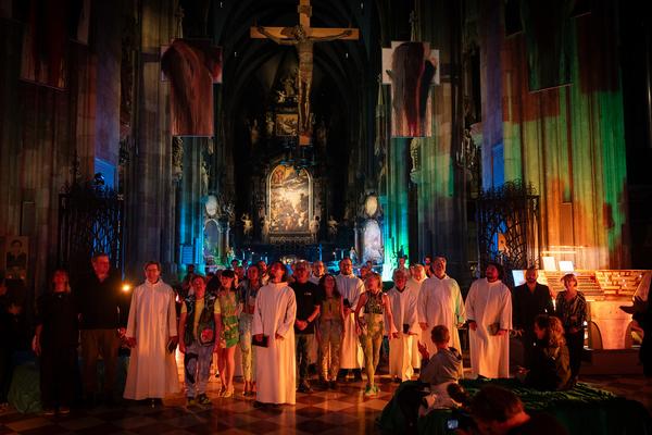 Musik Theater Tage Wien: Uchronia – was wäre wann (Stephansdom, 17.9- 23.9.2026) Foto: eSeL.at - Lorenz Seidler