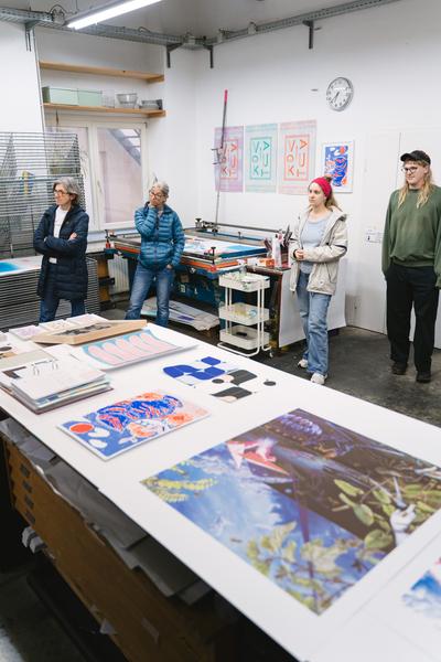 Unsichtbares Handwerk Tour - Augora Fermente + Viadukt Screenprints (Wien Mariahilf, 13.05.2026) Foto: eSeL.at - Robert Puteanu