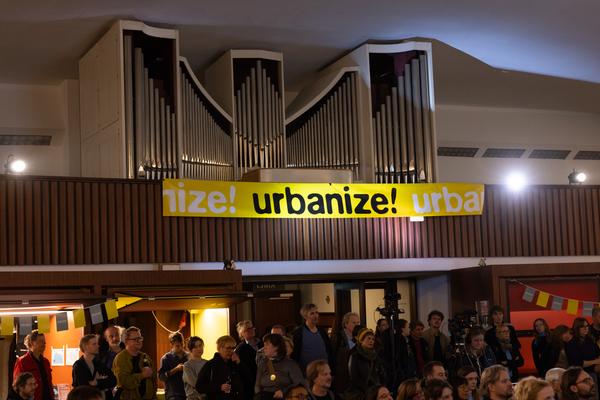 Eröffnung: Urbanize! Festival für urbane Erkundungen (Kirchenschiff, 13.10.2026) Foto: eSeL.at - Lorenz Seidler