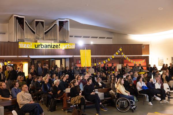 Eröffnung: Urbanize! Festival für urbane Erkundungen (Kirchenschiff, 13.10.2026) Foto: eSeL.at - Lorenz Seidler