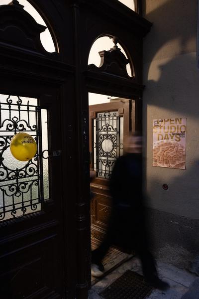 VIENNA ART WEEK 2025: Stylianos Schicho @ Open Studio Days (1070, 8.11. &amp; 9.11.2025) Foto: eSeL.at - Lorenz Seidler