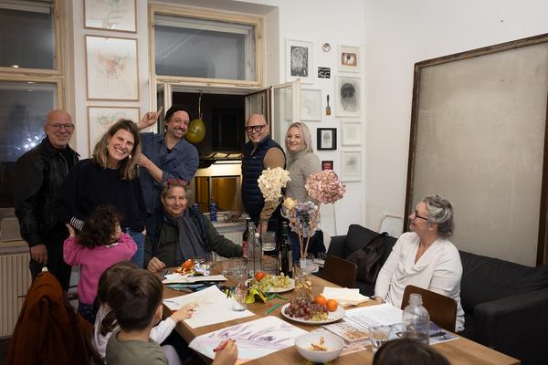 VIENNA ART WEEK 2025: Stylianos Schicho @ Open Studio Days (1070, 8.11. &amp; 9.11.2025) Foto: eSeL.at - Lorenz Seidler