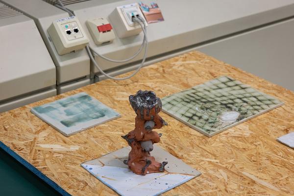 VIENNA ART WEEK 2025: Els van Houtert @ Open Studio Days (WEST 1090, 8.11. &amp; 9.11.2025) Foto: eSeL.at - Lorenz Seidler