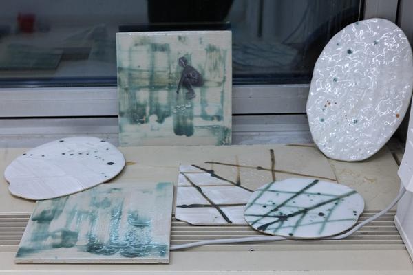 VIENNA ART WEEK 2025: Els van Houtert @ Open Studio Days (WEST 1090, 8.11. &amp; 9.11.2025) Foto: eSeL.at - Lorenz Seidler