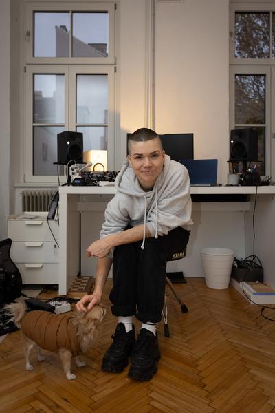 VIENNA ART WEEK 2025: Ernst Lima @ Open Studio Days (1070, 8.11. &amp; 9.11.2025) Foto: eSeL.at - Lorenz Seidler