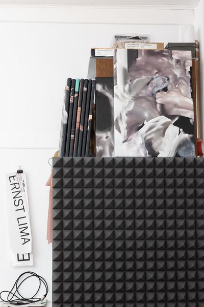 VIENNA ART WEEK 2025: Ernst Lima @ Open Studio Days (1070, 8.11. &amp; 9.11.2025) Foto: eSeL.at - Lorenz Seidler