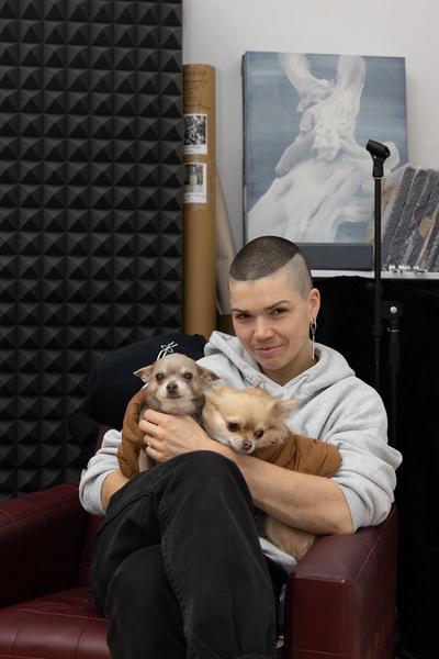 VIENNA ART WEEK 2025: Ernst Lima @ Open Studio Days (1070, 8.11. &amp; 9.11.2025) Foto: eSeL.at - Lorenz Seidler