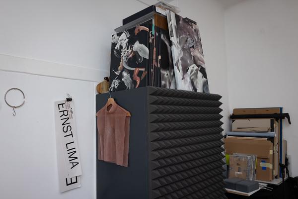 VIENNA ART WEEK 2025: Ernst Lima @ Open Studio Days (1070, 8.11. &amp; 9.11.2025) Foto: eSeL.at - Lorenz Seidler