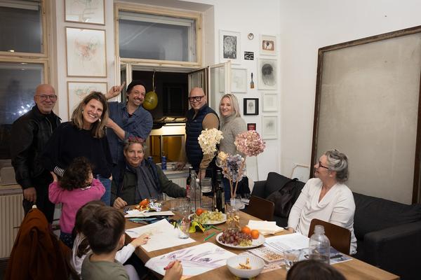 VIENNA ART WEEK 2025: Stylianos Schicho @ Open Studio Days (1070, 8.11. &amp; 9.11.2025) Foto: eSeL.at - Lorenz Seidler