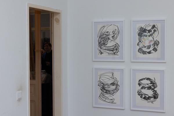 VIENNA ART WEEK 2025: Stylianos Schicho @ Open Studio Days (1070, 8.11. &amp; 9.11.2025) Foto: eSeL.at - Lorenz Seidler