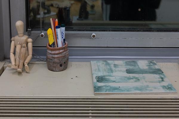 VIENNA ART WEEK 2025: Els van Houtert @ Open Studio Days (WEST 1090, 8.11. &amp; 9.11.2025) Foto: eSeL.at - Lorenz Seidler