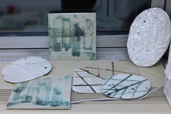 VIENNA ART WEEK 2025: Els van Houtert @ Open Studio Days (WEST 1090, 8.11. &amp; 9.11.2025) Foto: eSeL.at - Lorenz Seidler