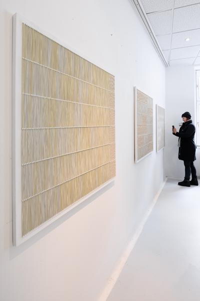 VIENNA ART WEEK 2025: Anja Nowak @ Open Studio Days (8.11. &amp; 9.11.2025) Foto: eSeL.at - Joanna Pianka