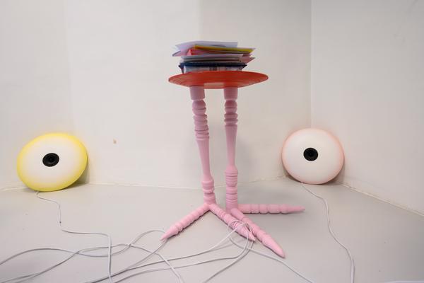 VIENNA ART WEEK 2025: Anna Lerchbaumer @ Open Studio Days (8.11. &amp; 9.11.2025) Foto: eSeL.at - Joanna Pianka