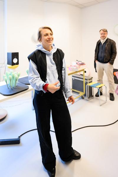 VIENNA ART WEEK 2025: Anna Lerchbaumer @ Open Studio Days (8.11. &amp; 9.11.2025) Foto: eSeL.at - Joanna Pianka