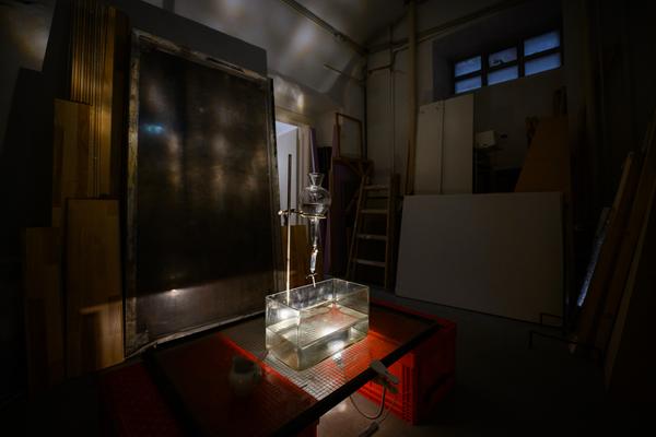 VIENNA ART WEEK 2025: Margit Busch @ Open Studio Days (8.11. &amp; 9.11.2025) Foto: eSeL.at - Joanna Pianka