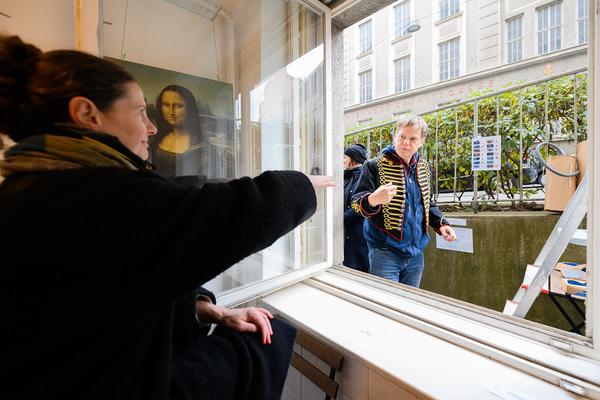 VIENNA ART WEEK 2025: Gerald Straub &amp; Matthias Meinharter @ Open Studio Days (8.11. &amp; 9.11.2025) Foto: eSeL.at - Joanna Pianka