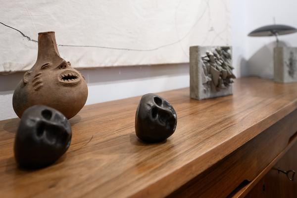 VIENNA ART WEEK 2025: Sofia Goscinski @ Open Studio Days (8.11. &amp; 9.11.2025) Foto: eSeL.at - Joanna Pianka