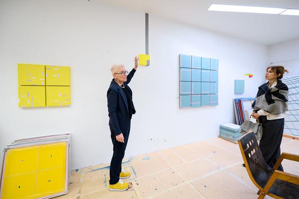 VIENNA ART WEEK 2025: Barbara Höller @ Open Studio Days (8.11. &amp; 9.11.2025) Foto: eSeL.at - Joanna Pianka