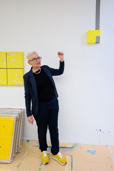 VIENNA ART WEEK 2025: Barbara Höller @ Open Studio Days (8.11. &amp; 9.11.2025) Foto: eSeL.at - Joanna Pianka