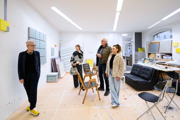 VIENNA ART WEEK 2025: Barbara Höller @ Open Studio Days (8.11. &amp; 9.11.2025) Foto: eSeL.at - Joanna Pianka