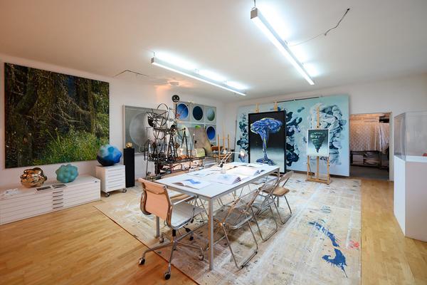 VIENNA ART WEEK 2025: Alina Kunitsyna @ Open Studio Days (8.11. &amp; 9.11.2025) Foto: eSeL.at - Joanna Pianka