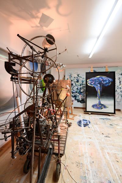 VIENNA ART WEEK 2025: Alina Kunitsyna @ Open Studio Days (8.11. &amp; 9.11.2025) Foto: eSeL.at - Joanna Pianka