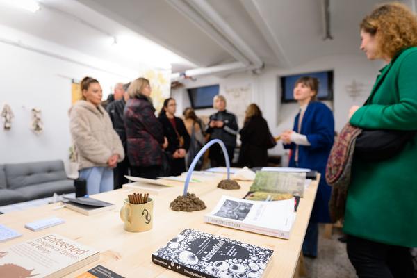 VIENNA ART WEEK 2025: Ivana Lazić @ Open Studio Days (8.11. &amp; 9.11.2025) Foto: eSeL.at - Joanna Pianka