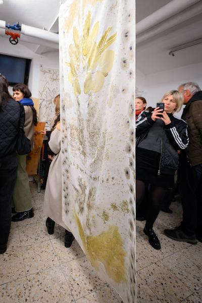 VIENNA ART WEEK 2025: Ivana Lazić @ Open Studio Days (8.11. &amp; 9.11.2025) Foto: eSeL.at - Joanna Pianka