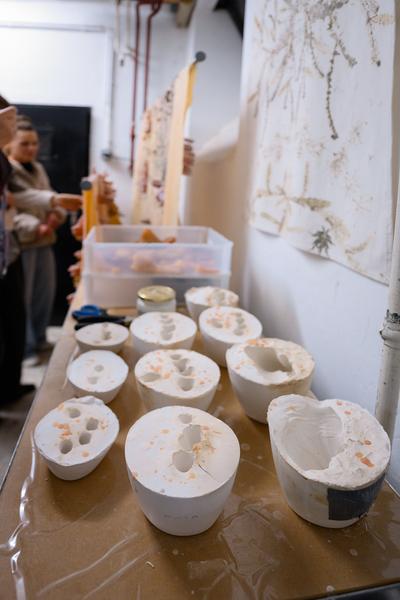 VIENNA ART WEEK 2025: Ivana Lazić @ Open Studio Days (8.11. &amp; 9.11.2025) Foto: eSeL.at - Joanna Pianka